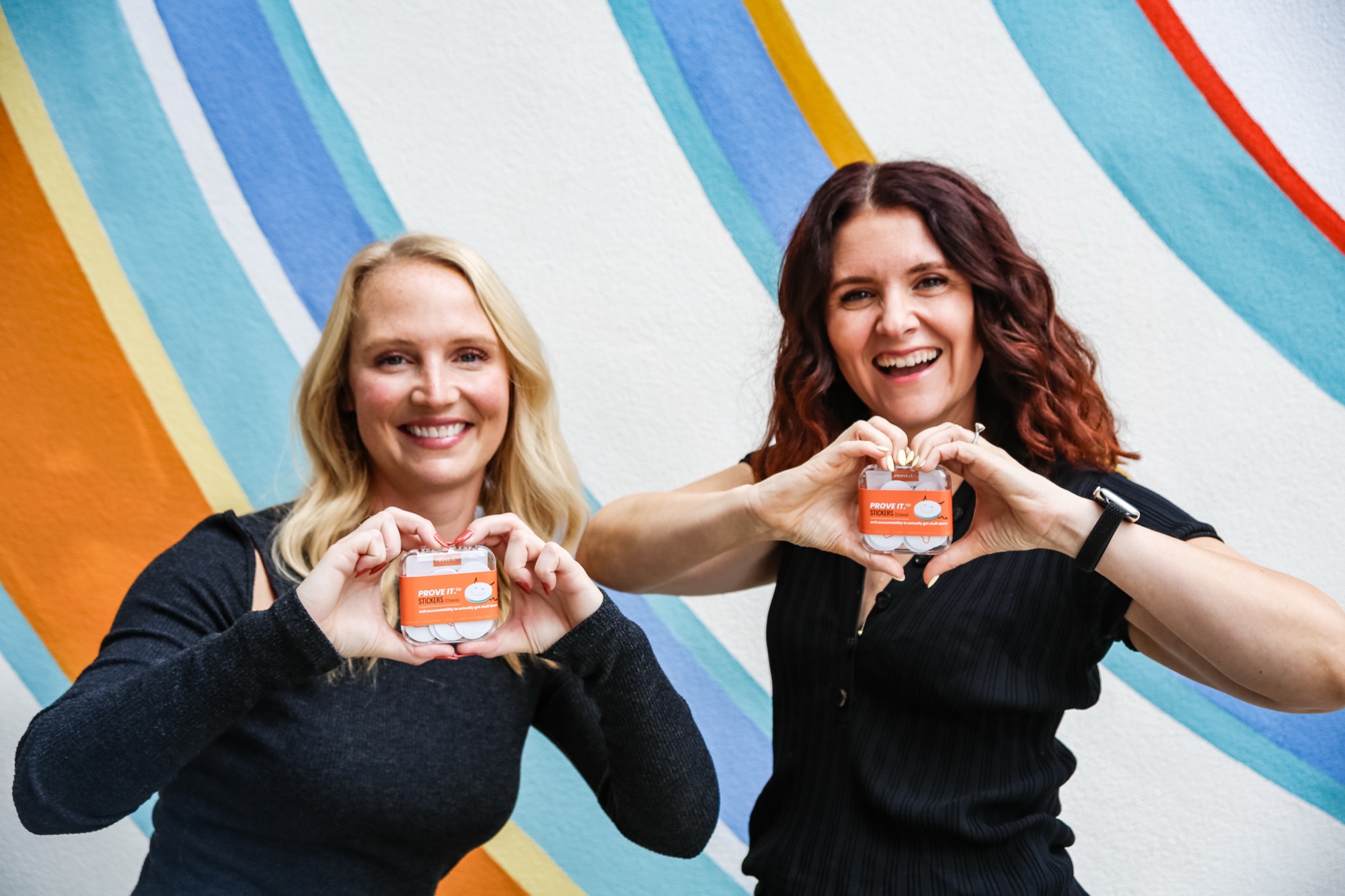 Co-founders, heart hands